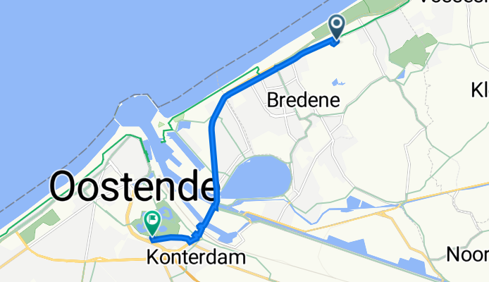 Koningin Astridlaan 66–68, Bredene naar Bosweg 3, Oostende