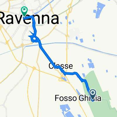 Ravenna Seconda, Ravenna to Via Giacomo Matteotti 22A, Ravenna