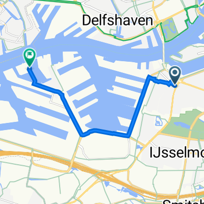 Oud-Charlois, Rotterdam to Quarantaineweg 1A, Rotterdam