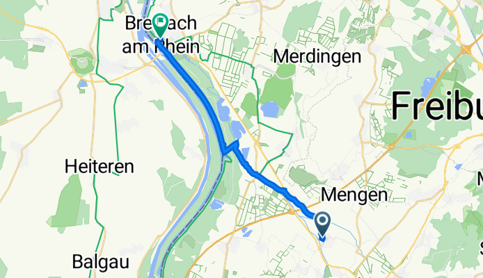 Biengen nach Breisach