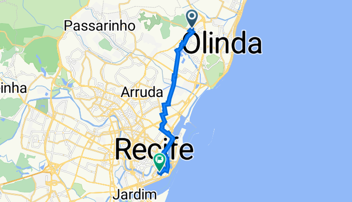De Avenida Senador Nilo de Souza Coelho 214 a Avenida Dantas Barreto 1021