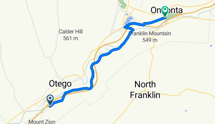 48 195, Otego to River Street 13, Oneonta