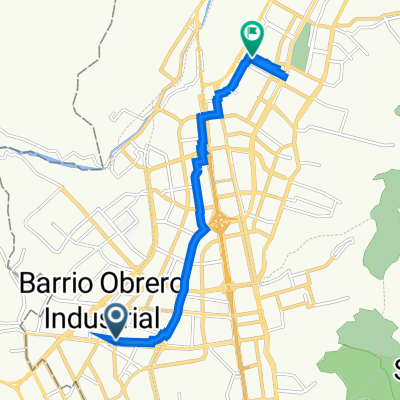 De Auxiliar Avenida Carlos Izaguirre, San Martín de Porres a Comas