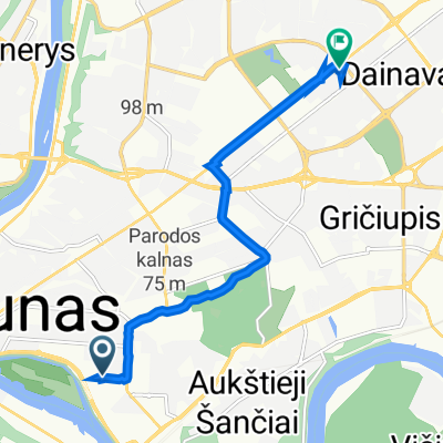 Relaxed route