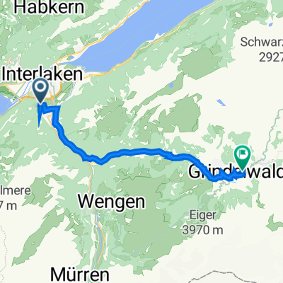 Unspunnenstrasse 11, Wilderswil nach Gydisdorf, Grindelwald