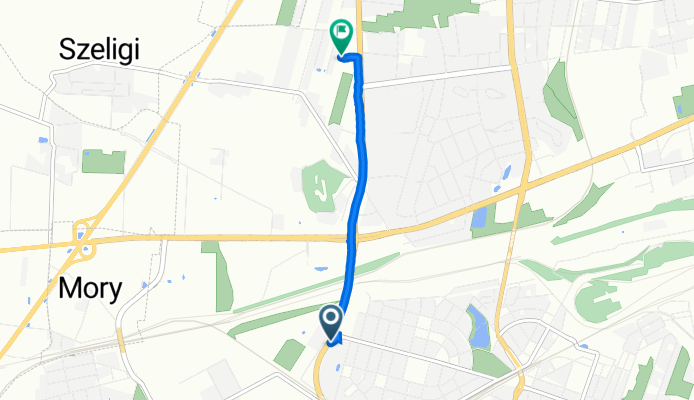 Ks Juliana Chrościckiego 83, Warszawa do Lazurowa 71A, Warszawa