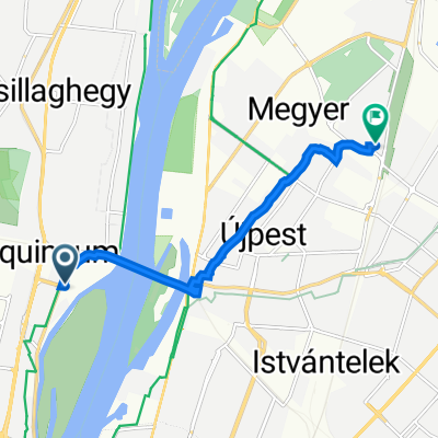 Záhony utca 12., Budapest to Lóverseny tér 1., Budapest