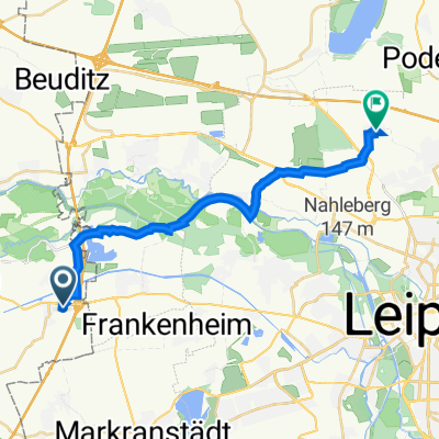 Nova Eventis 1, Leuna nach Parkring 26, Leipzig