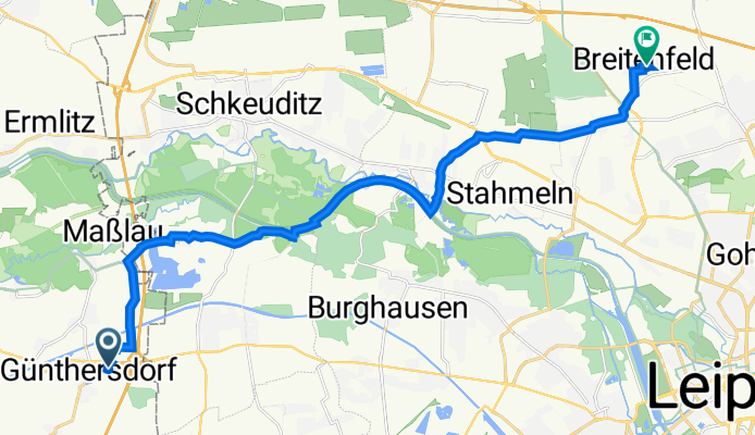 Nova Eventis 1, Leuna nach Parkring 26, Leipzig