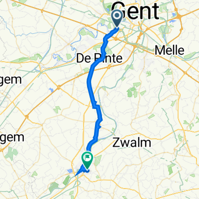 Beukenlaan 115, Gent naar Esdoornstraat 11, Oudenaarde