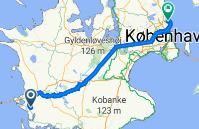 Route in der Bikemap App öffnen
