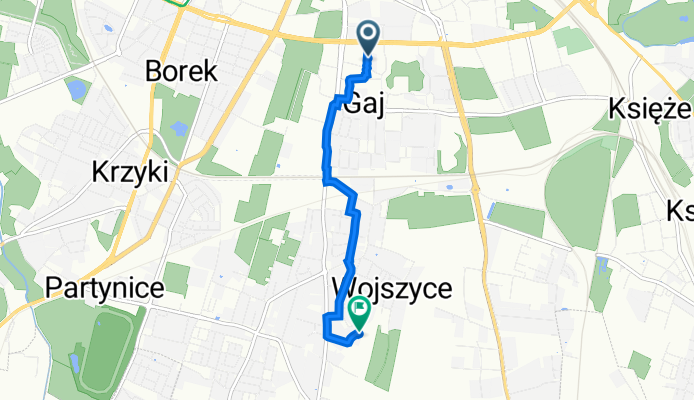 Brzoskwiniowa 8A, Wrocław do Iłłakowiczówny 18, Wrocław