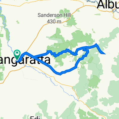 Wangaratta via El Dorado to Yackandandah Return via Beechworth (Wet weather)