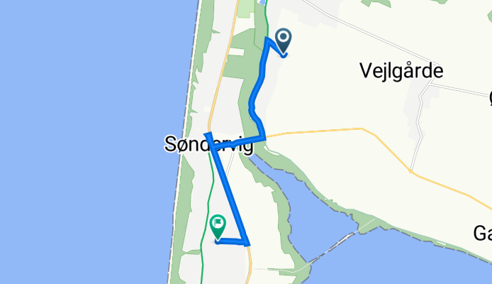 Rørsangervej 40, Ringkøbing nach Marehalmen 33, Ringkøbing