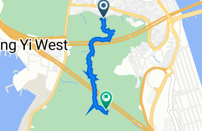 Route in der Bikemap App öffnen