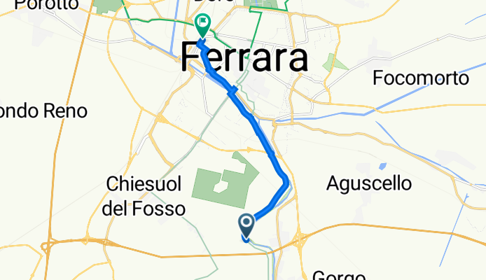 Da Via Giuseppe Fabbri 665, Torre della Fossa a Ferrara