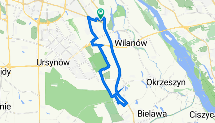 Obornicka 29, Warsaw to Obornicka 29, Warsaw