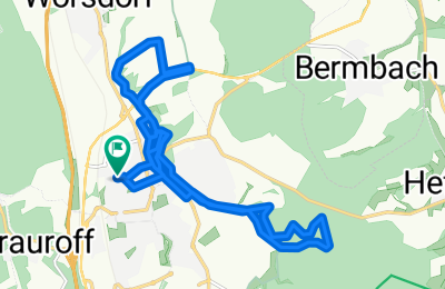 Route in der Bikemap App öffnen