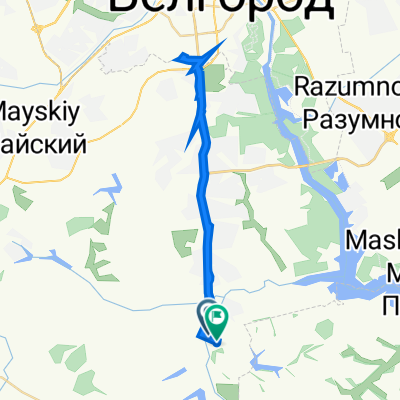 От Восточная улица 117, Никольское до улица Некрасова 8, Никольское