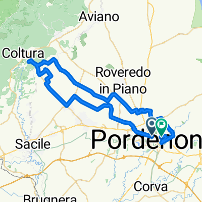 Pordenone -Polcenigo -Pordenone