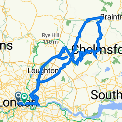 Victoria Embankment to Tower Bridge Road