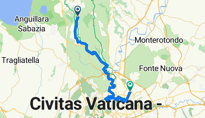 Mtb Formello Roma variante down