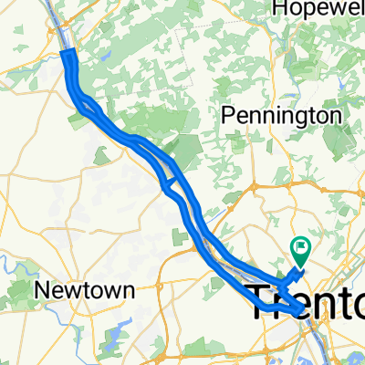 Pennington Road 1001, Ewing Township to McCarthy Drive 4, Ewing Township