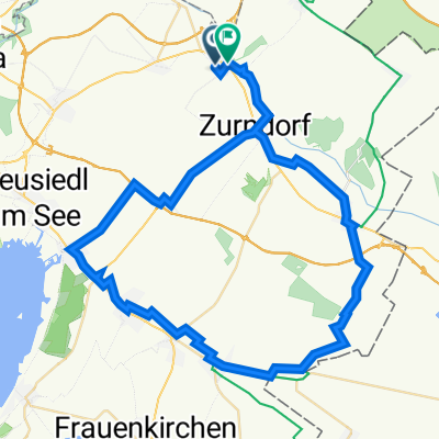 Moritz-von-Schwind-Gasse 21, Gattendorf to Untere Hauptstraße 2, Gattendorf
