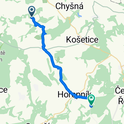 Blažnov 20, Křešín to Rovná, Rovná