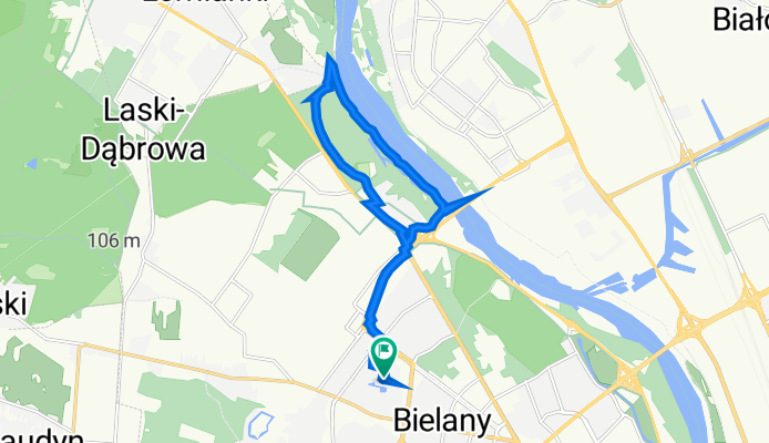 Williama Szekspira 2, Warszawa do Williama Szekspira 2, Warszawa