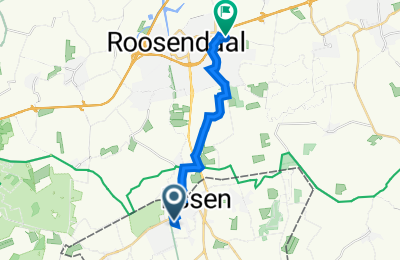 Route in der Bikemap App öffnen