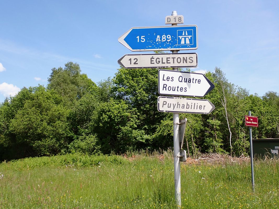 Albussac (Les Quatre Routes) to Égletons