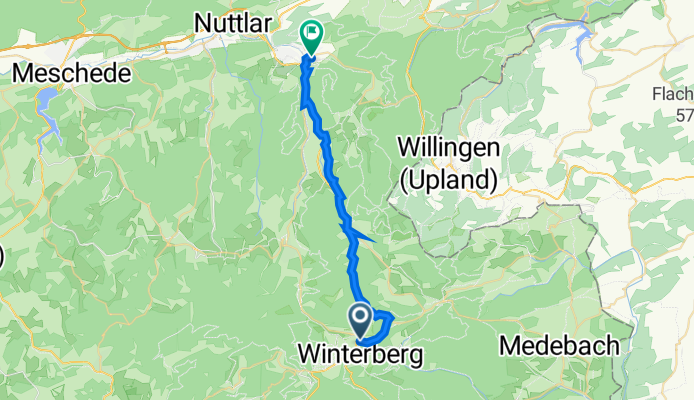 Bahnhofstraße, Winterberg nach Wilhelmstraße 1, Olsberg