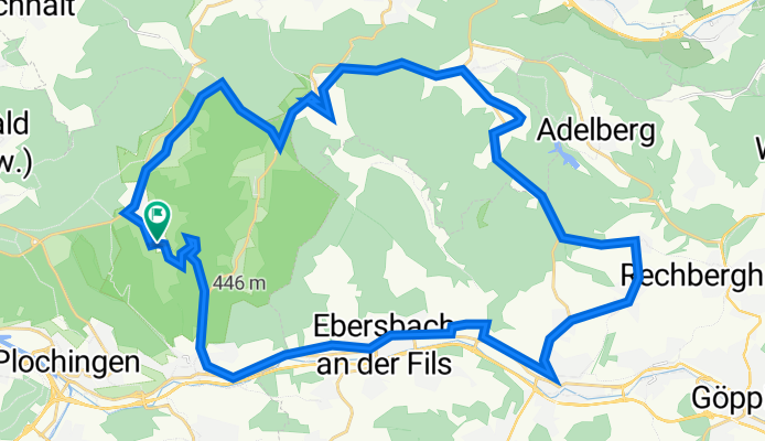 Schwarzwaldstraße 22, Baltmannsweiler nach Schwarzwaldstraße 22, Baltmannsweiler