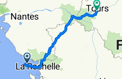 Route in der Bikemap App öffnen