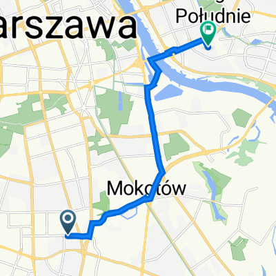 Domaniewska 17/19, Warszawa do Afrykańska 11, Warszawa