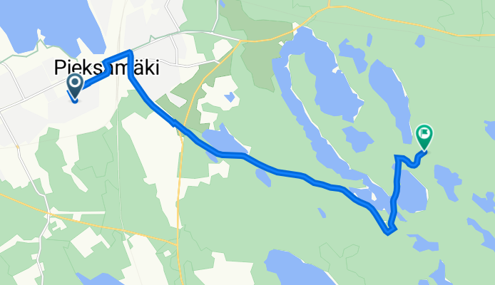 Sammontie 13, Pieksämäki to Nimetön tie, Pieksämäki