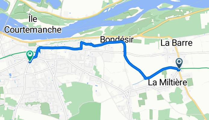 58 Route de St-Aignan, Montlouis-sur-Loire à 17 Avenue Paul-Louis Courier, Montlouis-sur-Loire