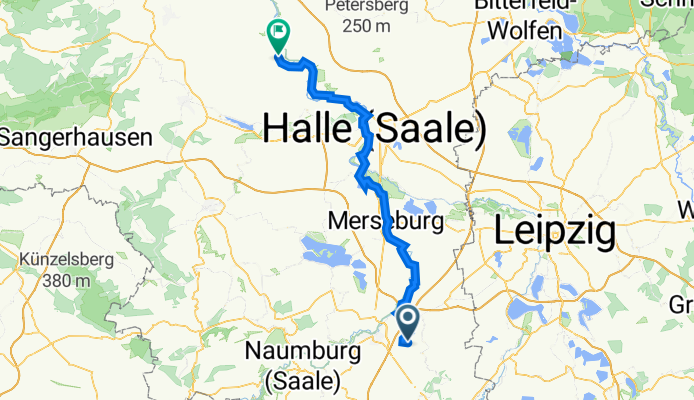 Etappe 2: Auensee - Kloschwitz