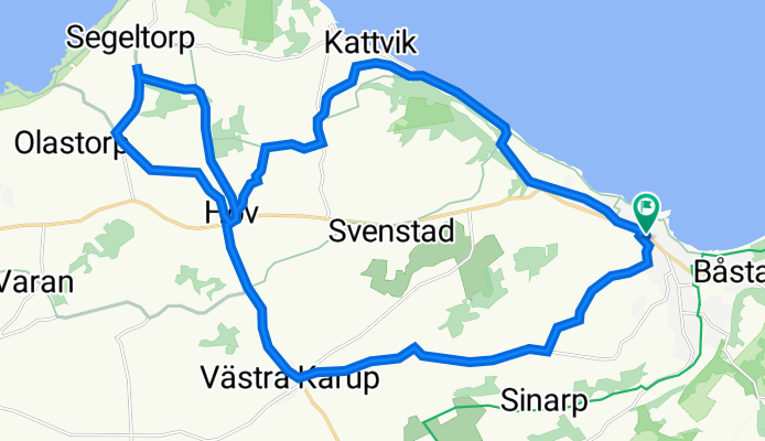 Köpmansgatan 8C, Båstad to Köpmansgatan 8C, Båstad