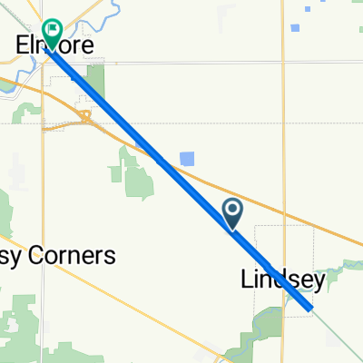 N Coast Inland Trail, Lindsey to N Coast Inland Trail, Elmore