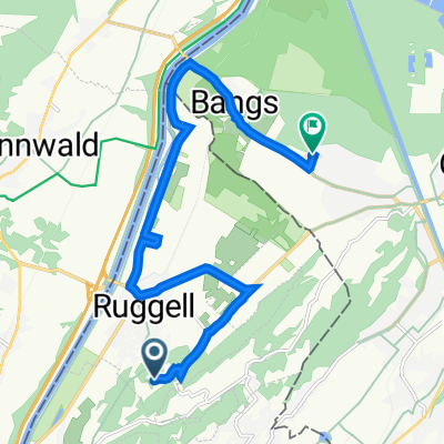 Tälligass, Ruggell nach Freschner Riegelweg 5, Feldkirch