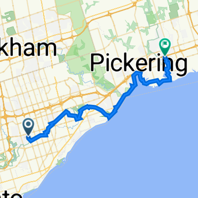 73 Wayne Ave, Toronto to Pickering Village, Ajax