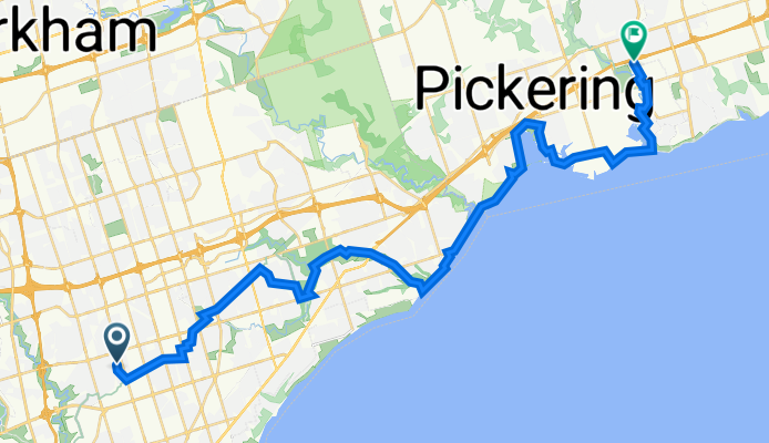 73 Wayne Ave, Toronto to Pickering Village, Ajax