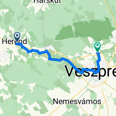 Fasor utca 7., Herend to Jutasi út 34., Veszprém