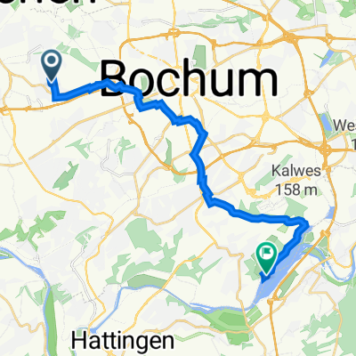 Rankenweg 12, Bochum nach Oveneystraße 81, Bochum