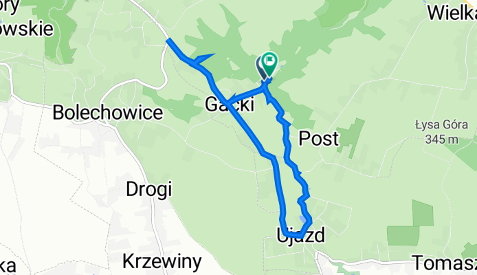 Kluczwody 5, Zelków to Gacki, Zelków