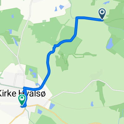 Skottehusvej, Hvalsø to Vandingen, Hvalsø