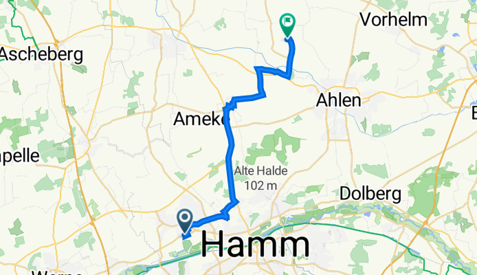 Im Dreischland 43, Hamm nach Prozessionsweg 115A, Ahlen