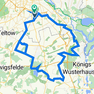 Äneasstraße 12, Berlin nach Felixstraße 41, Berlin